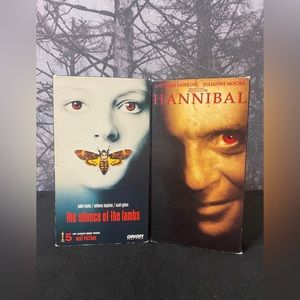 Hannibal Lector VHS Double Feature